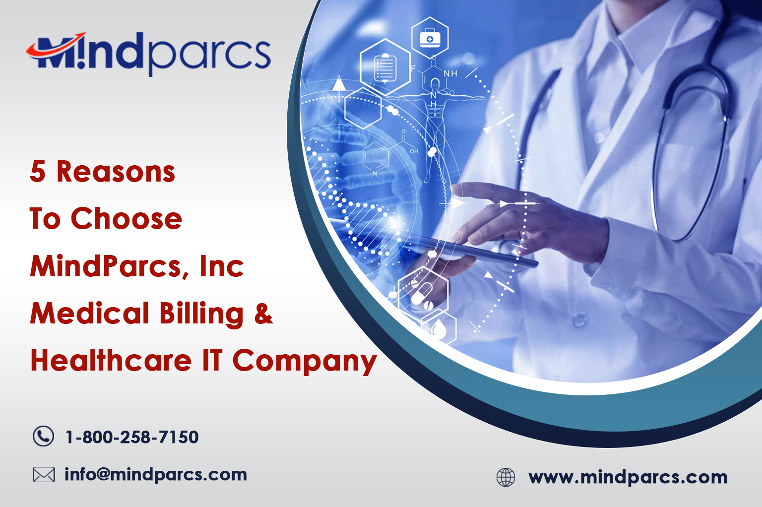 5 Reasons to Choose MindParcs, Inc Medical Billing and Healthcare IT Company